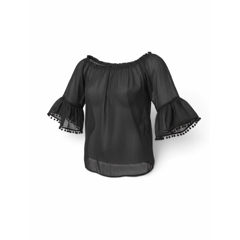 Bleu Rod Beattie Black Sheer Cover Up